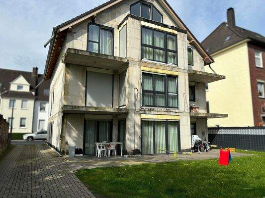 Rückseite mit Erker