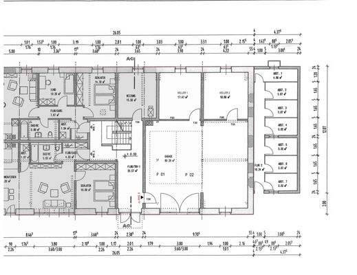 Garagen/Nebennutzfläche