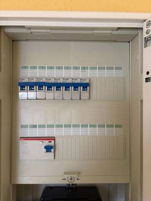 Sicherungskasten Frontansicht