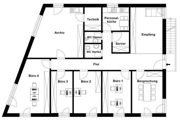 Erdgeschoss (Gewerbe)