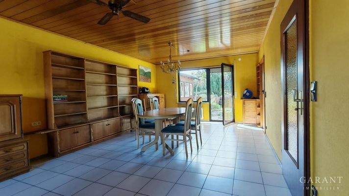 Wohnzimmeransicht garten Blick