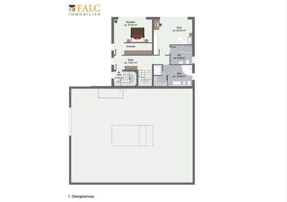 Grundriss 1. OG