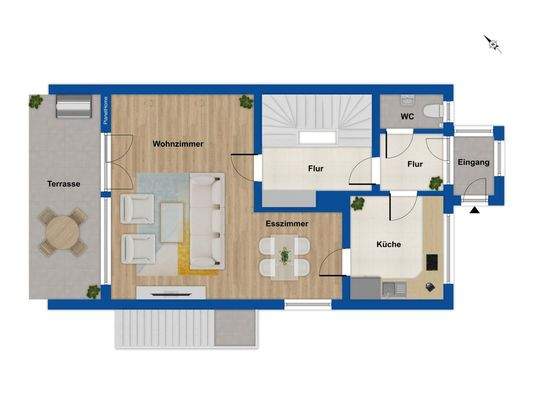 Grundriss Erdgeschoss