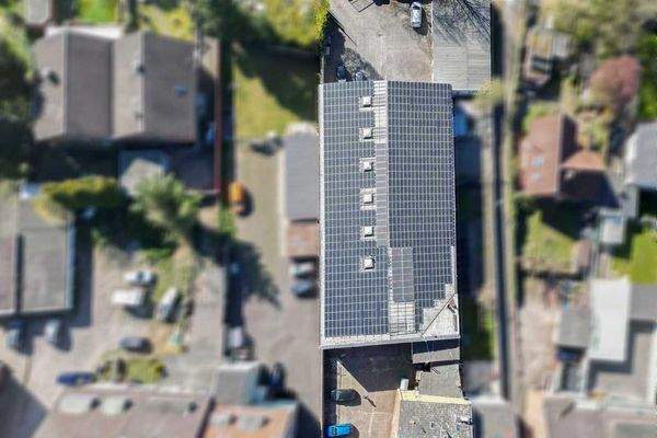 Gesamtes Areal von oben