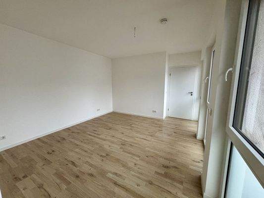 Schlafzimmer mit direktem Zugang zum Bad