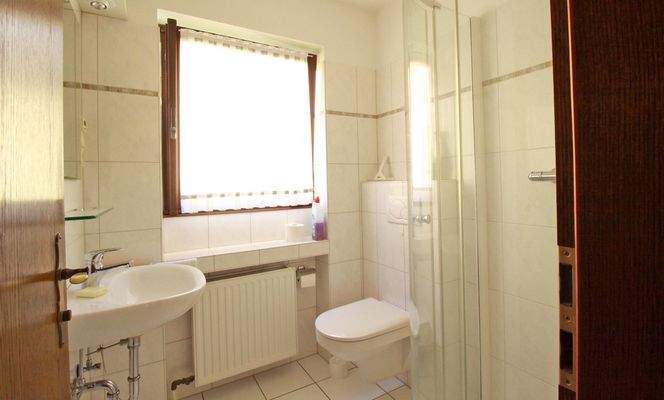 Duschbad im Erdgeschoss