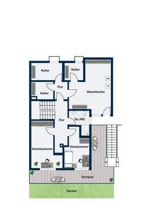 Grundriss Untergeschoss