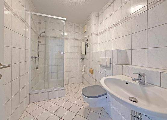 Innenliegendes Duschbad