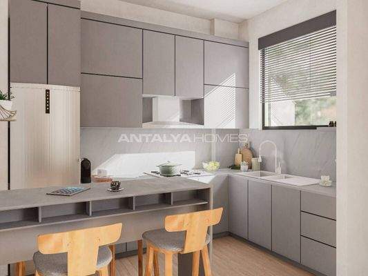 Modern Apartments in a Gated Complex in Akyaka, Muğla