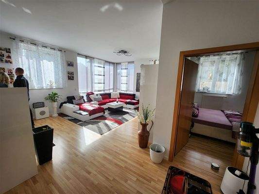 Ausblick vom Bad in WZ