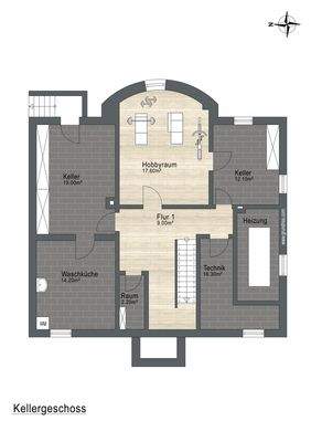 Grundriss Kellergeschoss
