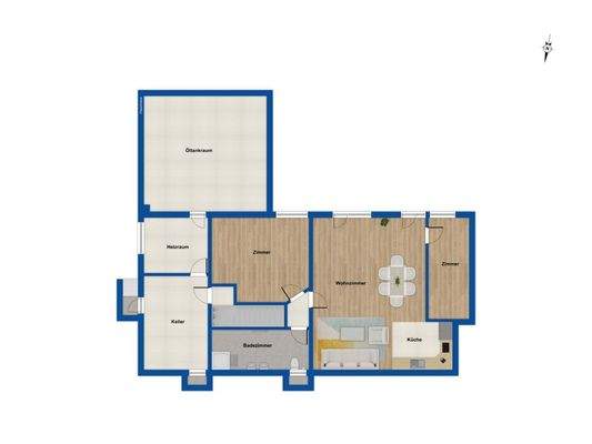 Grundriss Erdgeschoss