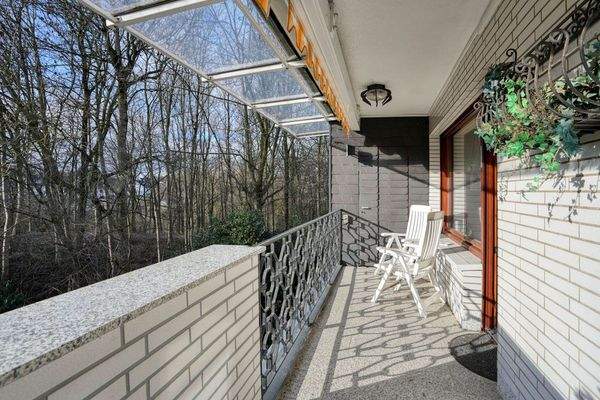 Balkon im Obergeschoss