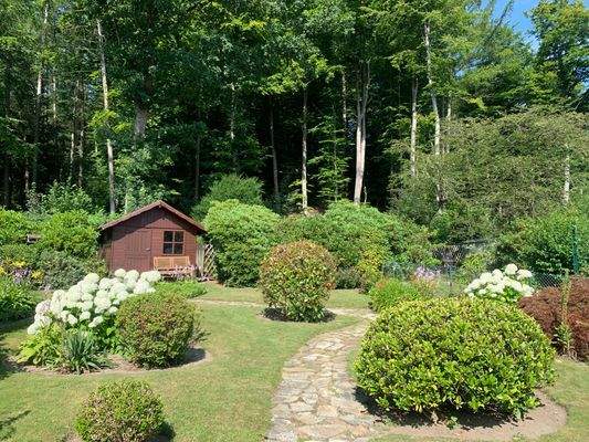 Garten am Waldrand