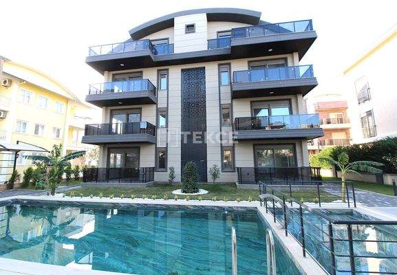 Properties in a Residential Complex with Pool in Antalya Belek
