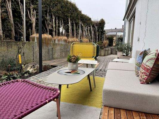 überdachter Bereich