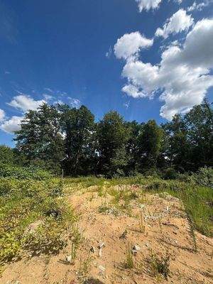 Blick auf das Grundstück