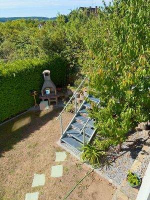 Ausblick in den Garten