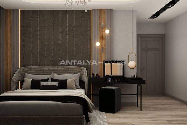 City and Sea View Houses in Çankaya, Kepez, Antalya