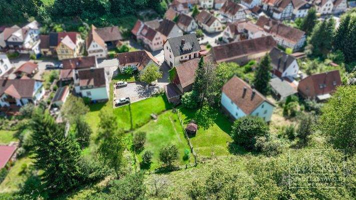 Garten - Luftaufnahme