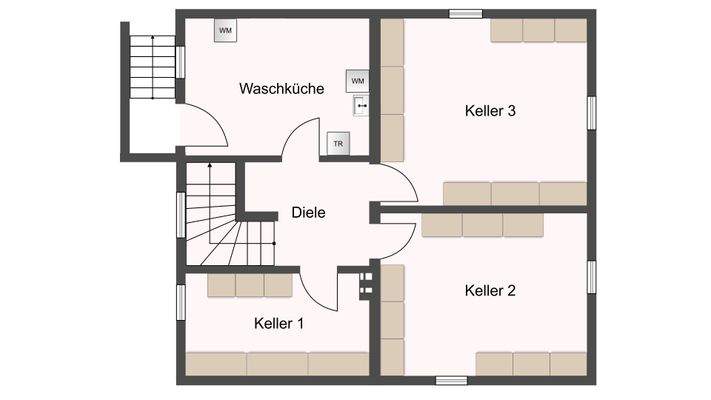 Grundriss Kellergeschoss