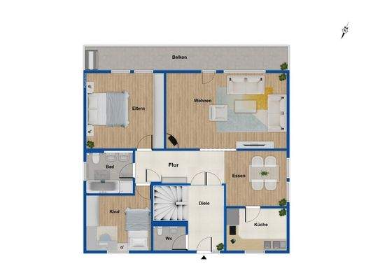 Grundriss Erdgeschoss