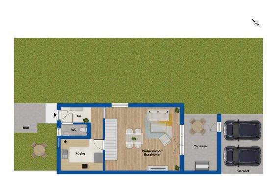 Grundriss Erdgeschoss