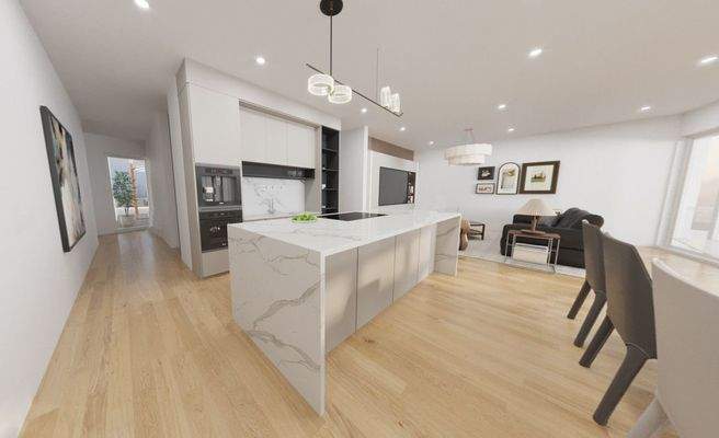 Visualisierung Küche 