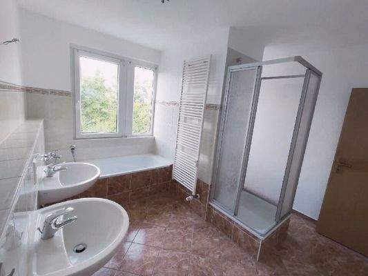 Wanne, Dusche, Fenster