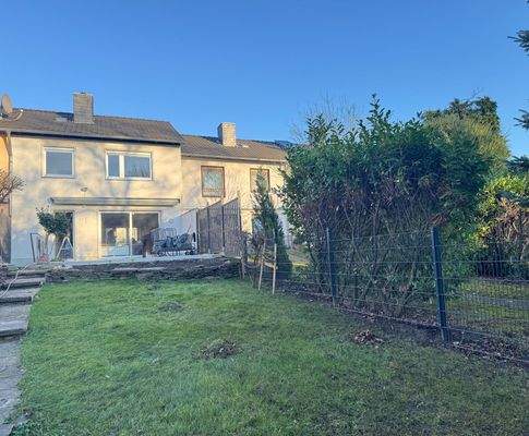 ...und in den Garten