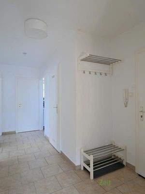 Garderobe am Eingang