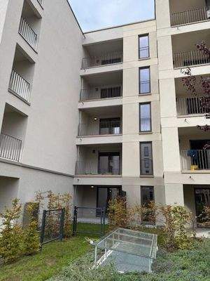 Balkonansicht von außen