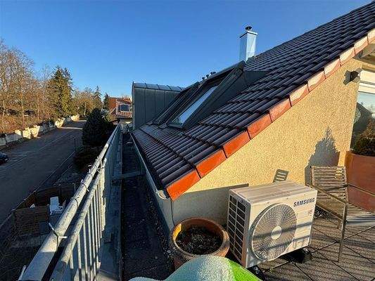 Balkon West obere Etage