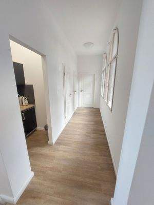 Zugang zur Teeküche und den WC´s