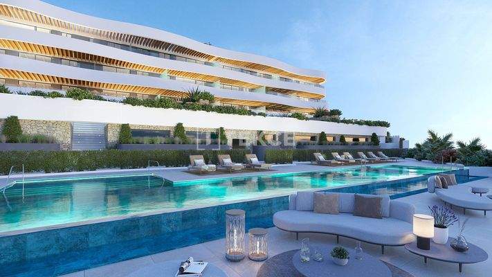 Flats with Panoramic Sea Views in Mijas Costa