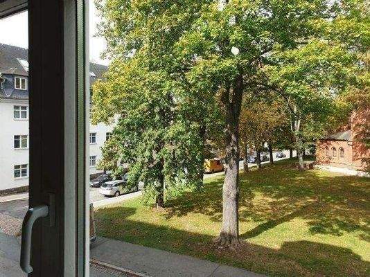 Wohnzimmerblick Musterfoto