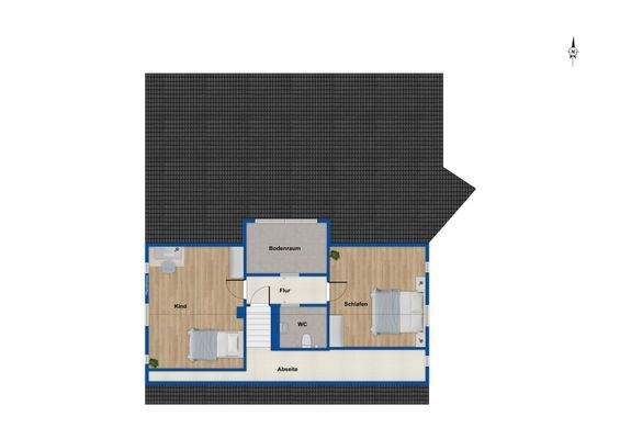 Grundriss Dachgeschoss