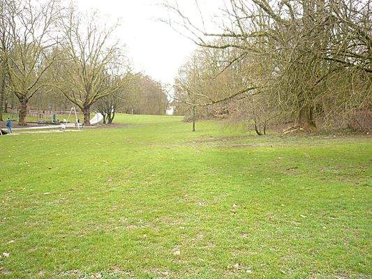 der Spielplatz, oberer Bereich