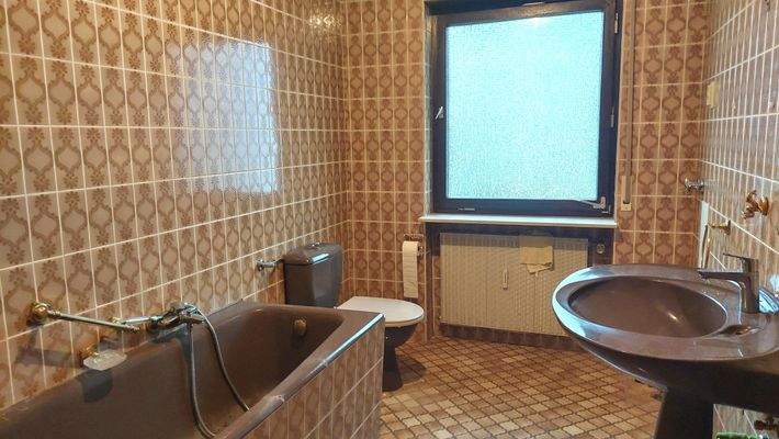 Tageslicht-Badezimmer im EG, 5,3 m²