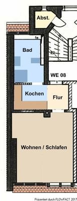 Grundriss - Super Single-Wohnung in Meißen !!!