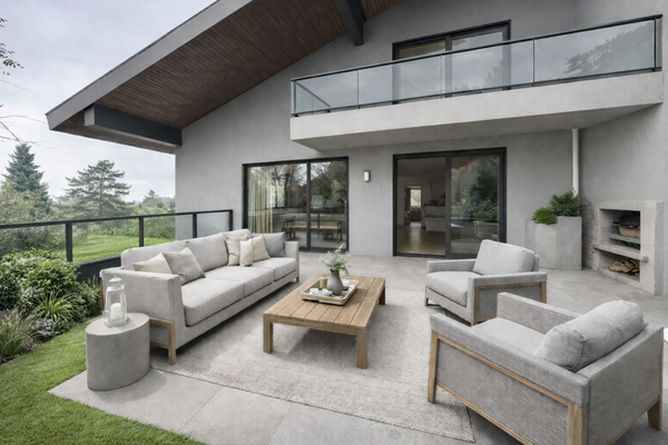 Terrasse KI Beispielbild