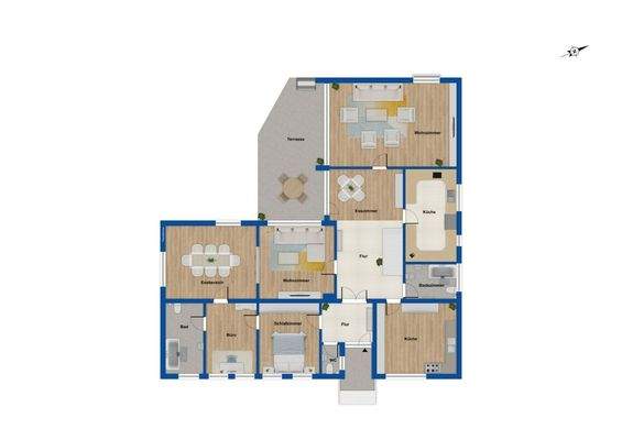 Grundriss Erdgeschoss