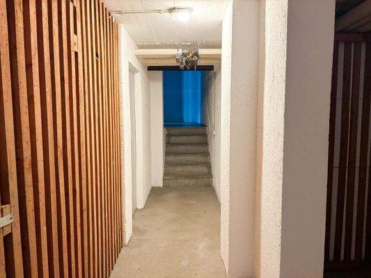 Zugang Kellerabteile