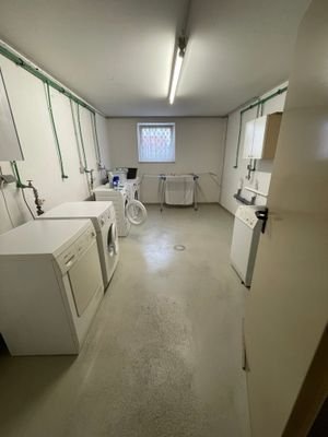 Waschmaschinenraum im Keller