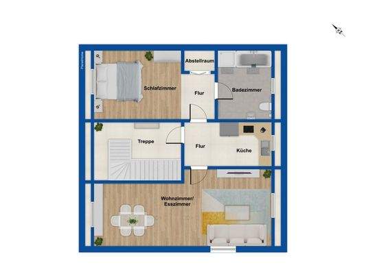 Grundriss Dachgeschoss