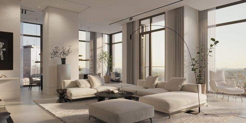 91 qm Wohnzimmer 3,78m Raumhöhe