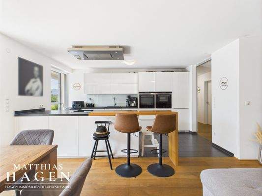 Wohnbereich und Küche