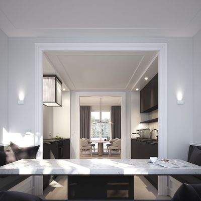 Visualisierungsbeispiel Blick ins Esszimmer