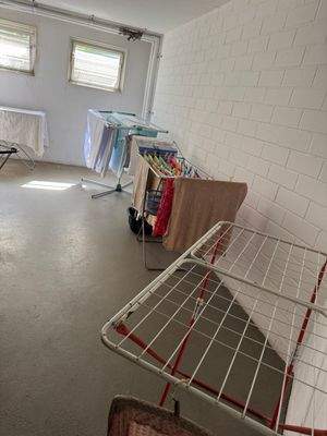 Trocknerraum im Keller