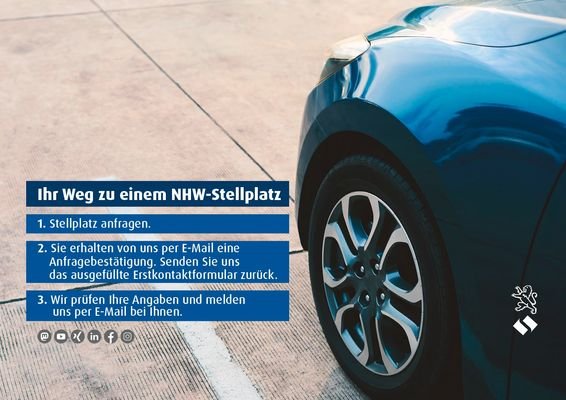 Ihr Weg zu einem NHW-Stellplatz